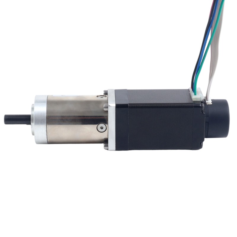 Nema 11 gesloten-lus tandwiel stappenmotor L=51mm tandwielverhouding 100:1 encoder 300PPR - 11HS20-0674D-PG100-E22-300 | StepperOnline