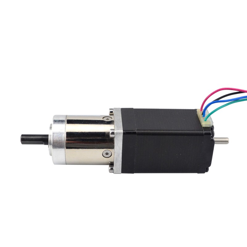 Nema 11 Stepper L=51mm met Achteras & Schroefgat & Overbrengingsverhouding 14:1 Versnellingsbak