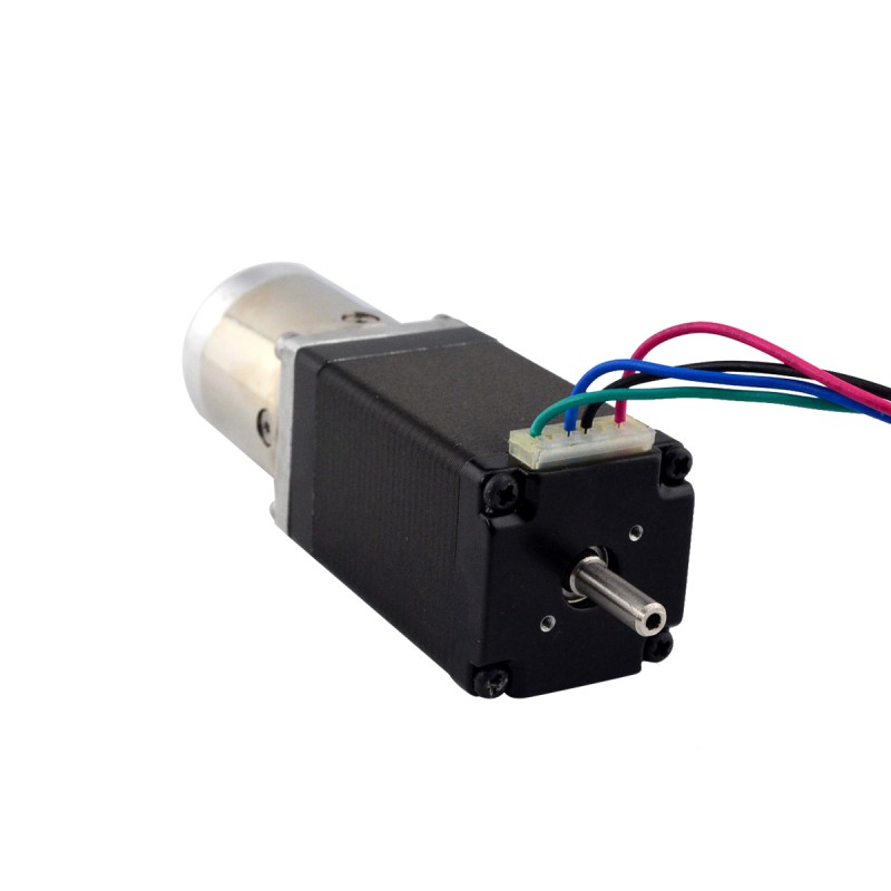 Nema 11 Stepper L=51mm met Achteras & Schroefgat & Overbrengingsverhouding 14:1 Versnellingsbak