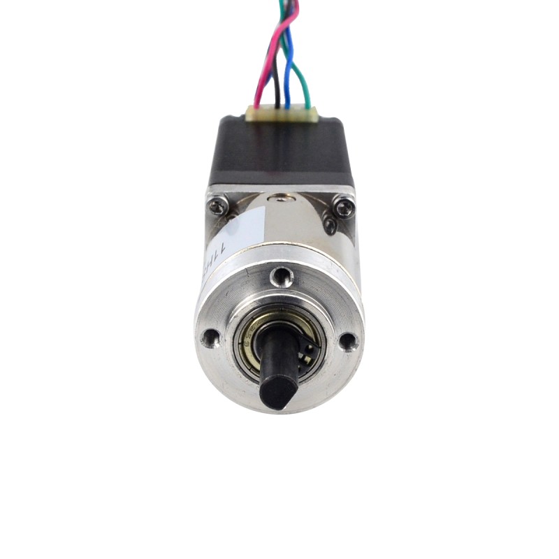 Nema 11 Stepper L=51mm met Achteras & Schroefgat & Overbrengingsverhouding 14:1 Versnellingsbak