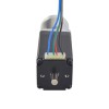 Nema 11 dubbele asstappenmotor bipolair L=51mm w/overbrengingsverhouding 14:1 planetaire tandwielkast 9,5mm lengte achteras