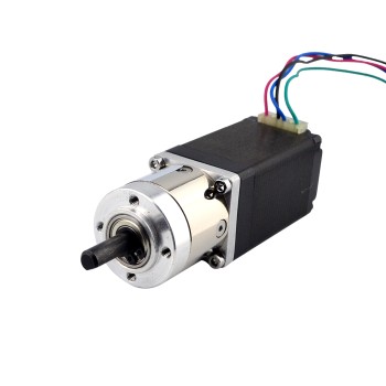 Nema 11 Stepper L=51mm met Achteras & Schroefgat & Overbrengingsverhouding 5:1 Tandwielkast