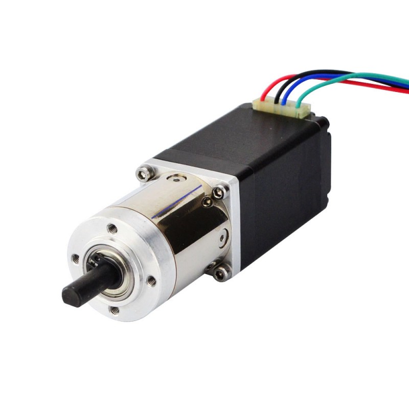 Nema 11 stappenmotor bipolair L=51mm met tandwielverhouding 14:1 planetaire tandwielkast