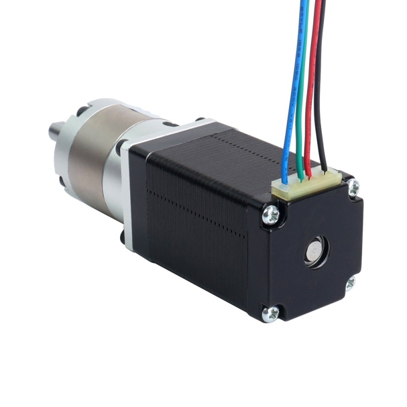 Nema 11 stappenmotor bipolair L=51mm met planetaire versnellingsbak EG-serie overbrengingsverhouding 10:1 - 11HS20-0704S-EGS10 | StepperOnline