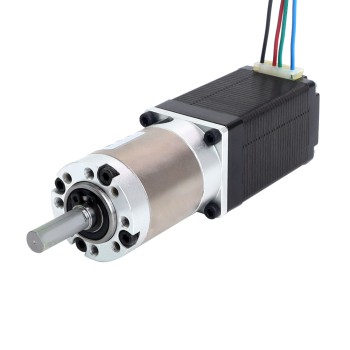 Nema 11 stappenmotor bipolair L=51mm met planetaire versnellingsbak EG-serie overbrengingsverhouding 50:1