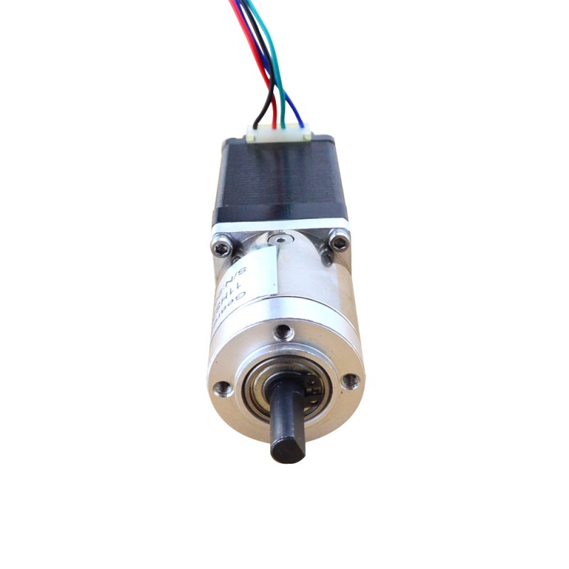Nema 11 Stappenmotor 0,71A Bipolair L=51mm w/overbrengingsverhouding 14:1 Planetaire versnellingsbak