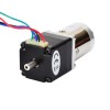 Nema 11 Stepper L=31mm met achteras & tandwielverhouding 27:1 Planetaire versnellingsbak