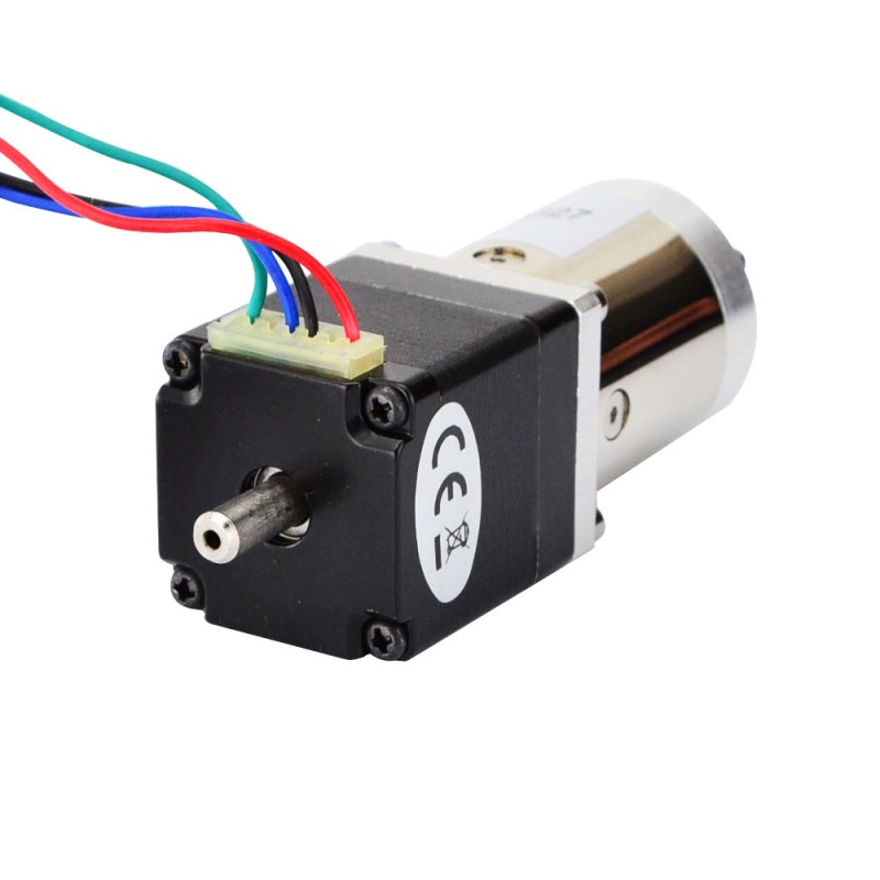 Nema 11 Stepper L=31mm met achteras & tandwielverhouding 27:1 Planetaire versnellingsbak