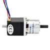 Nema 11 Stepper L=31mm met achteras & overbrengingsverhouding 5:1 planetaire tandwielkast