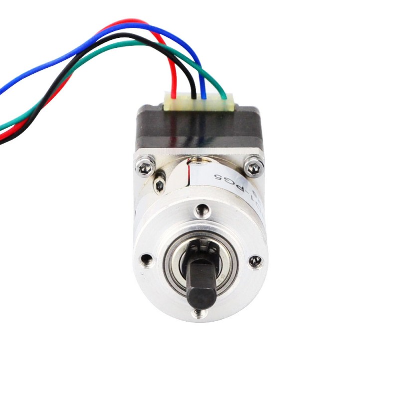Nema 11 Stepper L=31mm met Achteras & Schroefgat & Overbrengingsverhouding 5:1 Versnellingsbak