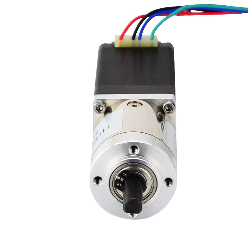 Nema 11 stappenmotor bipolair L=51mm met tandwielverhouding 14:1 planetaire tandwielkast