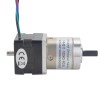 Nema 14 stappenmotor bipolair L=28mm w/overbrengingsverhouding 19:1 planetaire tandwielkast