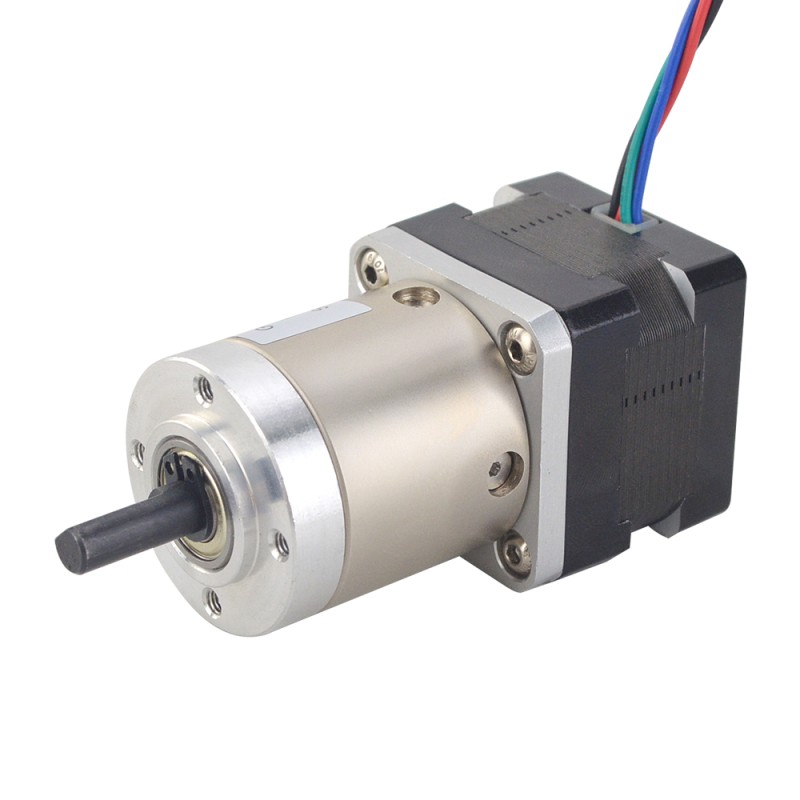 Nema 14 stappenmotor bipolair L=28mm w/overbrengingsverhouding 19:1 planetaire tandwielkast