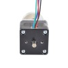 Nema 14 Dubbele As Stappenmotor Bipolair L=28mm w/overbrengingsverhouding 19:1 Planetaire Versnellingsbak 9,5mm Lengte Achteras