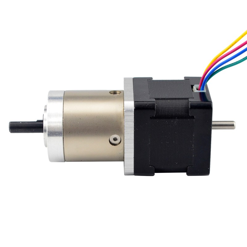 Nema 14 Stepper L=34mm met Achteras & Schroefgat & Overbrengingsverhouding 19:1 Versnellingsbak