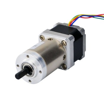 Nema 14 stappenmotor bipolair L=34mm w/versnelling 100:1 planetaire tandwielkast