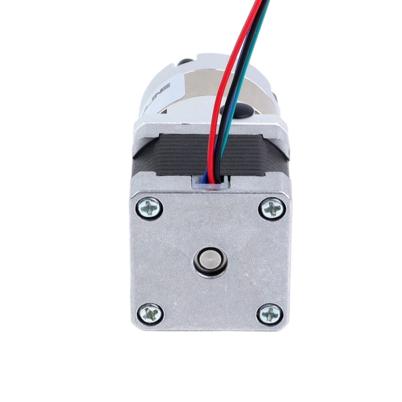 Nema 14 stappenmotor bipolair L=34mm met planetaire versnellingsbak EG-serie overbrengingsverhouding 5:1 - 14HS13-1004S-EGS5 | StepperOnline