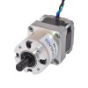 Nema 16 stappenmotor bipolair L=33mm met tandwielverhouding 14:1 planetaire tandwielkast