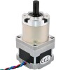 Nema 16 stappenmotor bipolair L=33mm met tandwielverhouding 14:1 planetaire tandwielkast