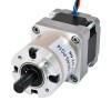 Nema 16 stappenmotor bipolair L=33mm met tandwielverhouding 14:1 planetaire tandwielkast