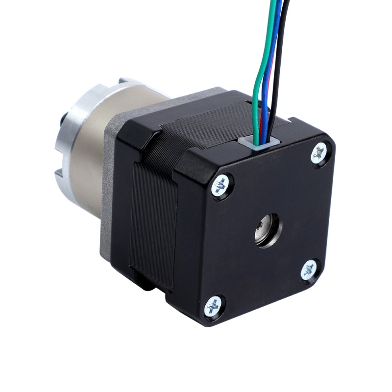 Nema 17 stappenmotor bipolair L=34mm w/overbrengingsverhouding 5:1 planetaire tandwielkast met 300mm kabel & connector