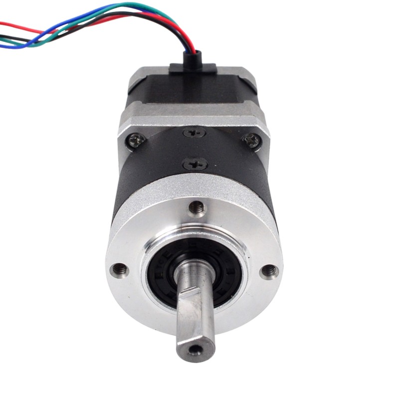 Nema 17 stappenmotor L=39mm overbrengingsverhouding 10:1 hoge precisie planetaire versnellingsbak