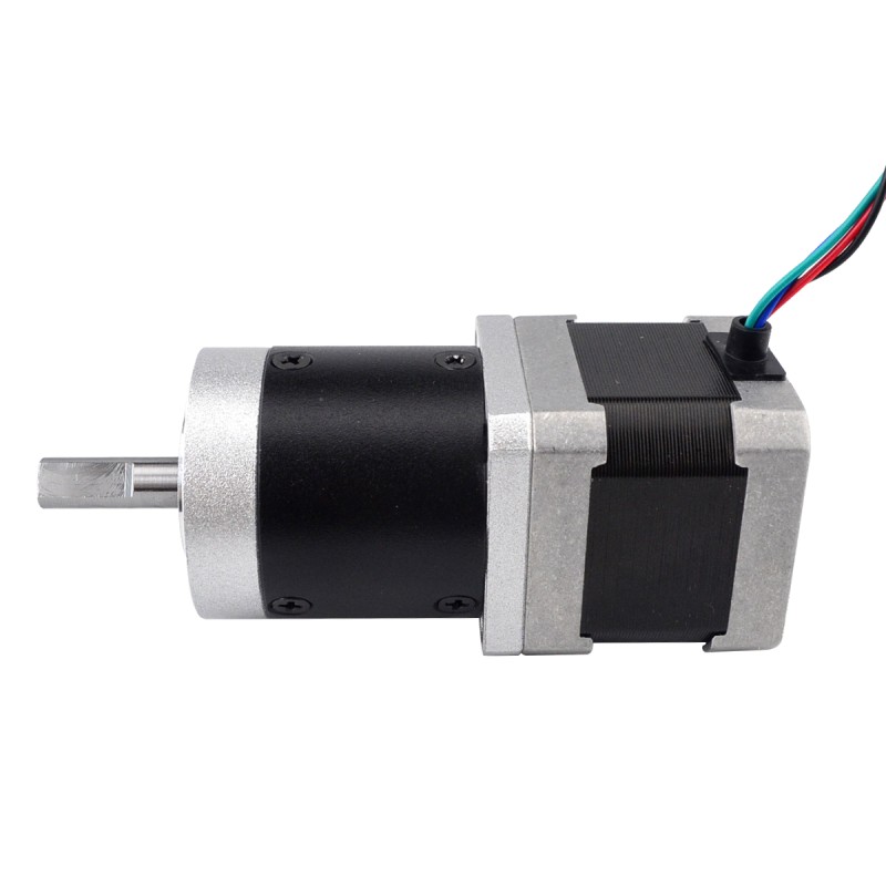 Nema 17 stappenmotor L=39mm overbrengingsverhouding 20:1 hoge precisie planetaire versnellingsbak