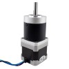 Nema 17 stappenmotor L=39mm overbrengingsverhouding 20:1 hoge precisie planetaire versnellingsbak