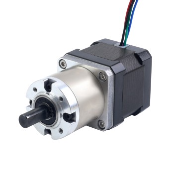 Nema 17 stappenmotor bipolair L=40mm met tandwielverhouding 27:1 planetaire tandwielkast Nema 17 stappenmotor bipolair L=40mm met tandwielverhouding 27:1 planetaire tandwielkast