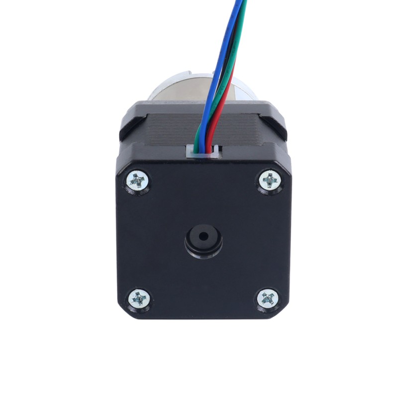 Nema 17 stappenmotor bipolair L=40mm met tandwielverhouding 27:1 planetaire tandwielkast