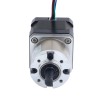 Nema 17 stappenmotor bipolair L=40mm met tandwielverhouding 27:1 planetaire tandwielkast