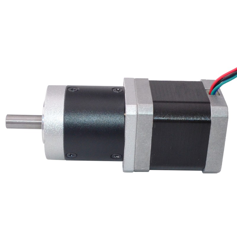 Nema 17 stappenmotor L=48mm overbrengingsverhouding 20:1 hoge precisie planetaire versnellingsbak
