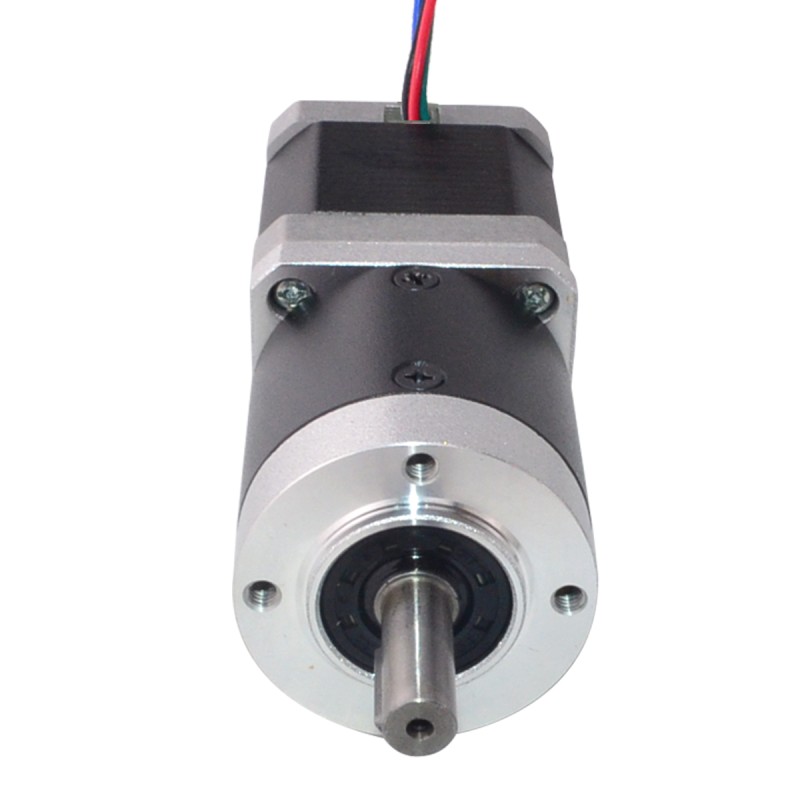 Nema 17 stappenmotor L=48mm overbrengingsverhouding 20:1 hoge precisie planetaire versnellingsbak