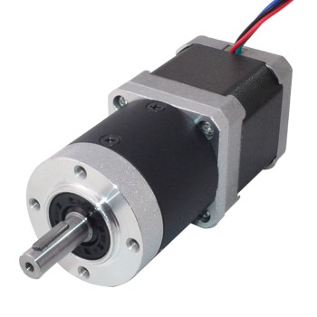 Nema 17 stappenmotor L=48mm overbrengingsverhouding 50:1 hoge precisie planetaire versnellingsbak