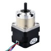 Nema 17 stappenmotor bipolair L=33mm w/versnelling 5:1 planetaire tandwielkast