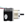 Nema 17 stappenmotor bipolair L=33mm w/versnelling 5:1 planetaire tandwielkast