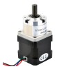 Nema 17 stappenmotor bipolair L=38mm met tandwielverhouding 5:1 planetaire tandwielkast