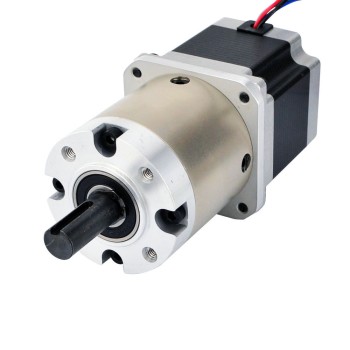 Nema 23 stappenmotor bipolair L=56mm w/versnelling 15:1 planetaire tandwielkast