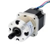 Nema 23 stappenmotor bipolair L=56mm met tandwielverhouding 4:1 planetaire tandwielkast