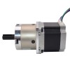 Nema 23 stappenmotor bipolair L=56mm w/overbrengingsverhouding 4:1 planetaire tandwielkast & pinconnector