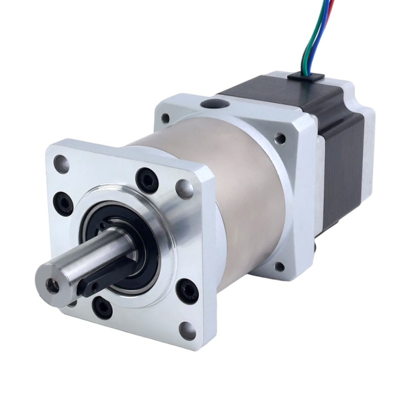 Nema 23 stappenmotor bipolair L=54,5mm met planetaire versnellingsbak EG-serie overbrengingsverhouding 50:1 - 23HS22-2904S-EGS50 | StepperOnline