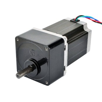 Nema 23 stappenmotor bipolair L=78mm w/overbrengingsverhouding 5:1 tandwielkast