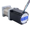 Nema 23 stappenmotor bipolair L=76,5mm met planetaire versnellingsbak EG-serie overbrengingsverhouding 50:1 - 23HS30-2904S-EGS50 | StepperOnline