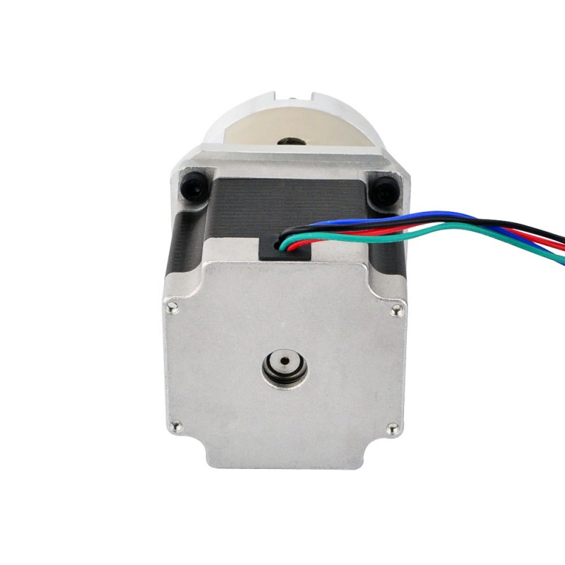 Nema 23 stappenmotor bipolair L=56mm met tandwielverhouding 4:1 planetaire tandwielkast