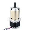 Nema 23 stappenmotor bipolair L=56mm met tandwielverhouding 47:1 planetaire tandwielkast