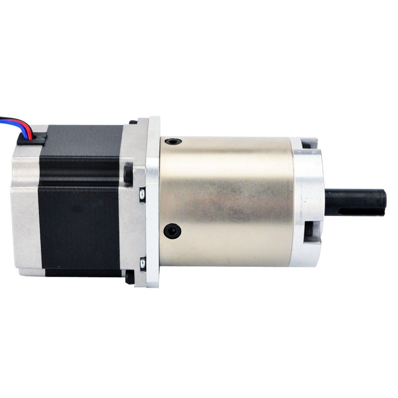 Nema 23 stappenmotor bipolair L=56mm met tandwielverhouding 47:1 planetaire tandwielkast