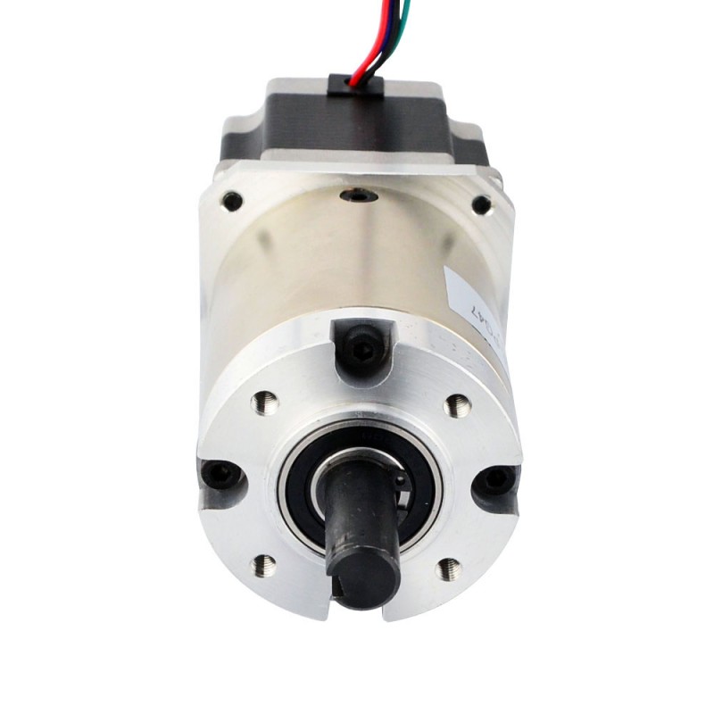 Nema 23 stappenmotor bipolair L=56mm met tandwielverhouding 47:1 planetaire tandwielkast