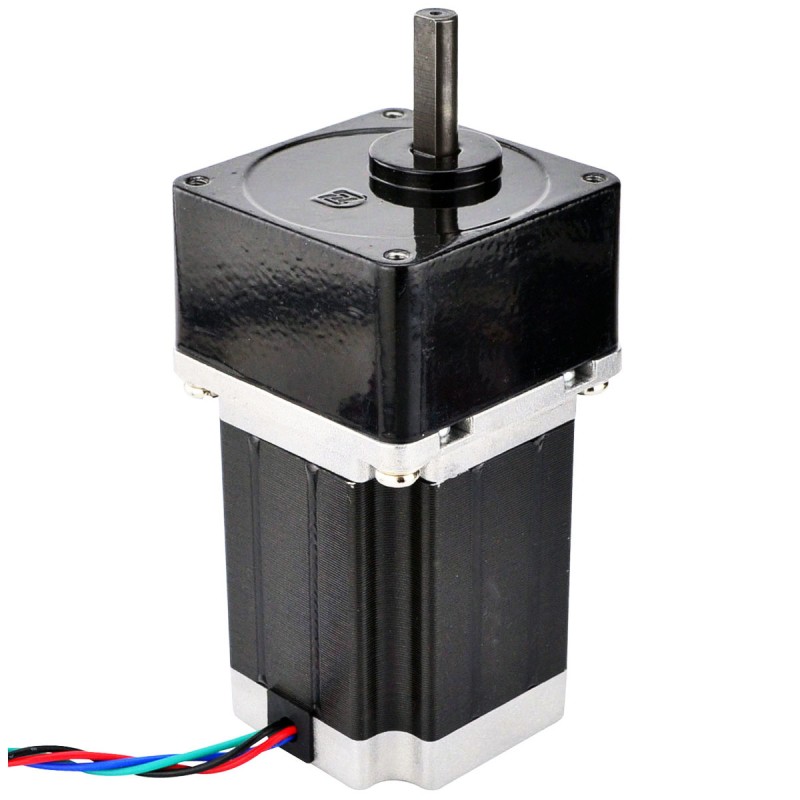 Nema 23 stappenmotor bipolair L=76mm met tandwielverhouding 10:1 tandwielkast