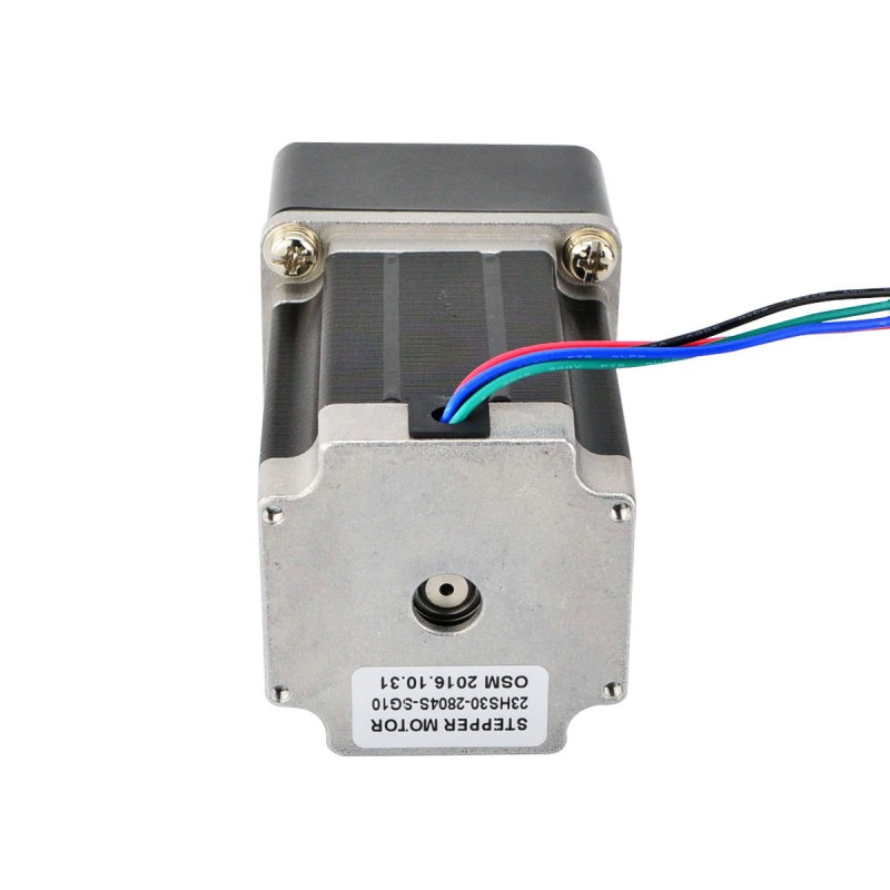 Nema 23 stappenmotor bipolair L=76mm met tandwielverhouding 10:1 tandwielkast