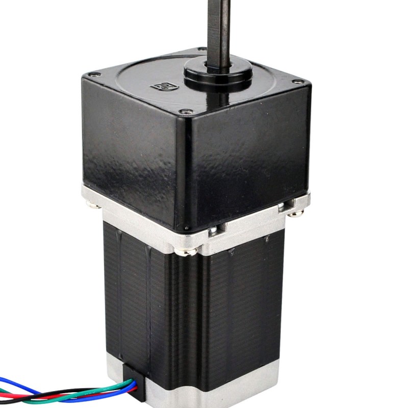 Nema 23 stappenmotor bipolair L=76mm w/overbrengingsverhouding 20:1 tandwielkast